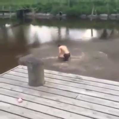 This person is super lucky they aren’t even paralyzed from the neck down