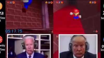 Biden vs Trump Mario 64 😱😱😱 Who will win???