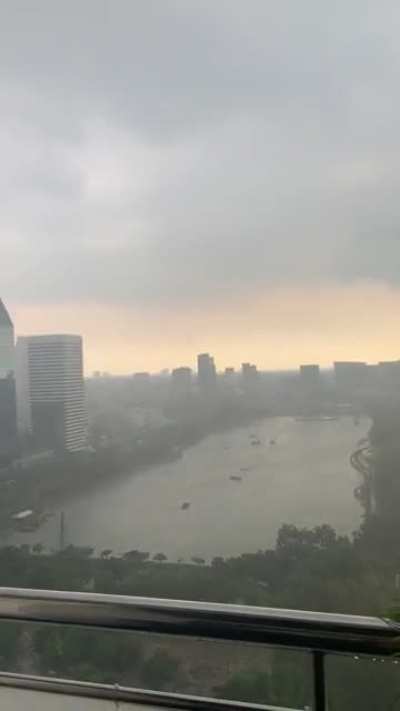 Rain with jolt.