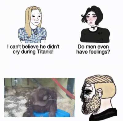 monke fall. me sad.
