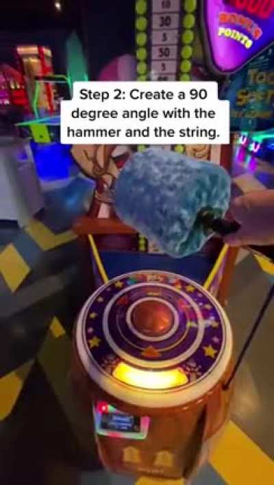 How to win the hammer game every time