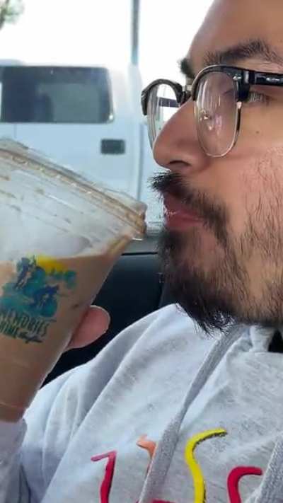 Getting that sweet fix of Dutch bros.