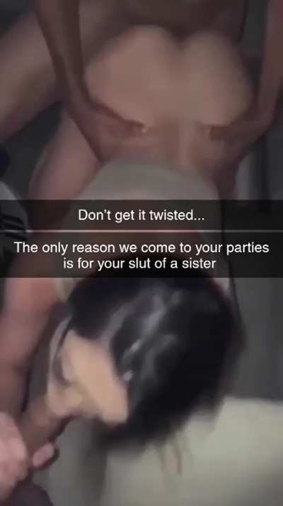 You think that you are cool with your bullies, since they always come to your parties when you invite them. They wanted to make the record straight.