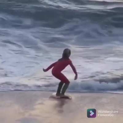 That's a big wave