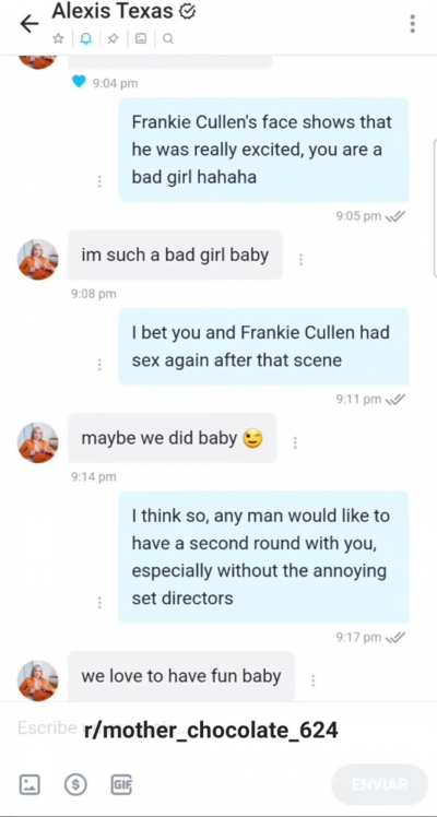 Alexis Texas about her sex scene with Frankie Cullen (Bikini Frankenstein)