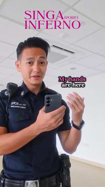 I’ve learned my lesson officer