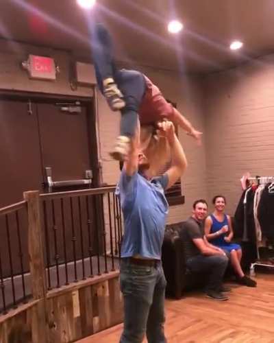 I had the same reaction as the lady in blue
