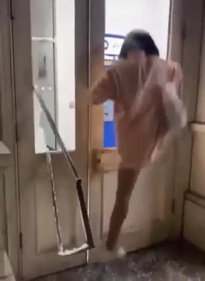 The door wins
