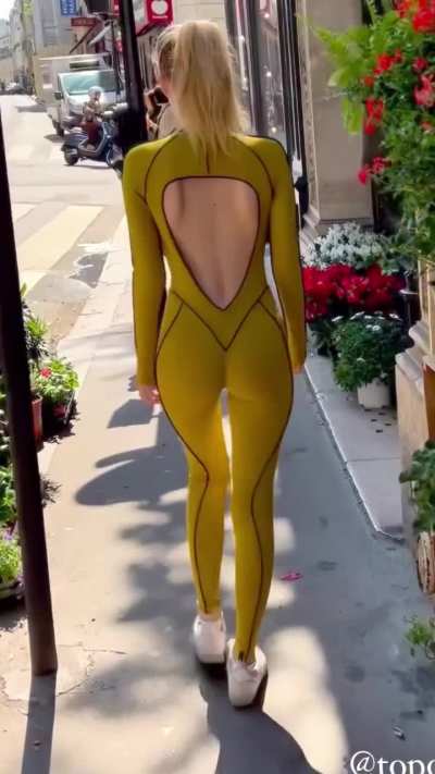 Grace in a jumpsuit