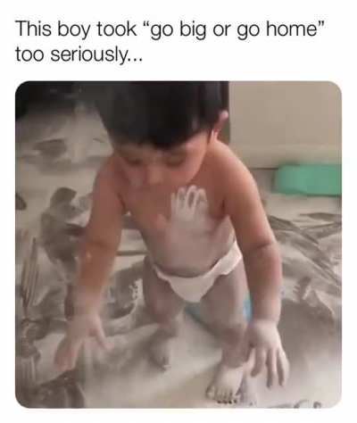 The other boy helping clean up kills me!