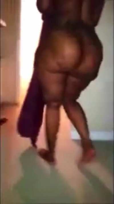 Ebony milf let me record her