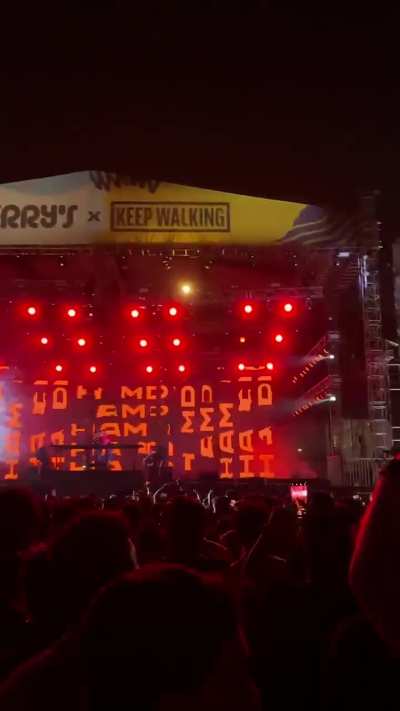 Hamdi playing Needle Guy ID at Lollapalooza India
