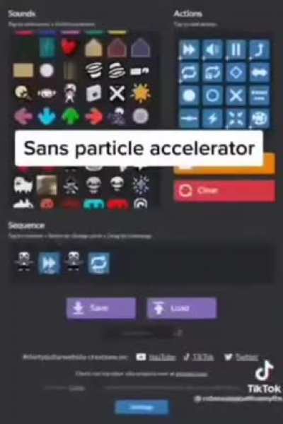 Sans particle accelerator 