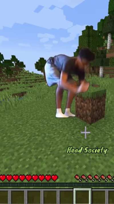 TikTok challenge but in minecraft