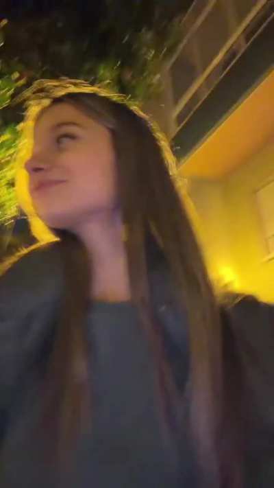 Street flash moment