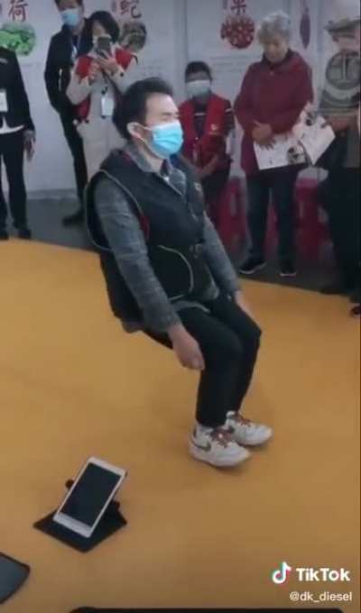 Amazing invention: airbag vest to keep grandparents safe during falls