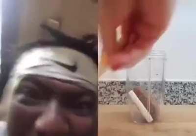 çubuğu hâlâ içinde (azıcık loud)