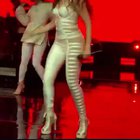 Dancing on stage