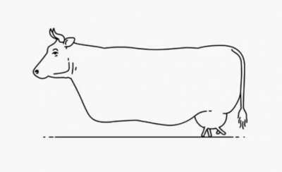Blursed cow