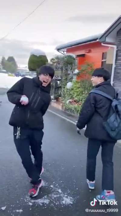 Snowballs can hurt sometimes