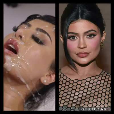 Kylie Jenner taking a load