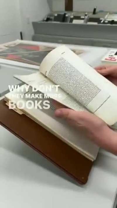 The ingenious shape of this book..