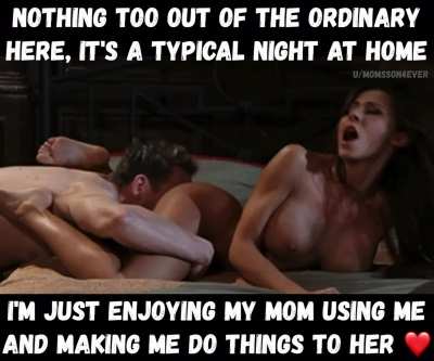 I like letting Mom take over sometimes ð