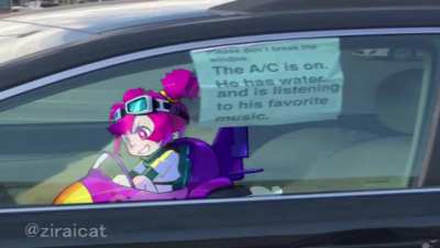 buro in car