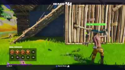 Karma got him (plz don’t judge my aim it was my first game of the day)