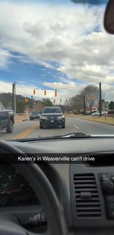 Karens can't drive