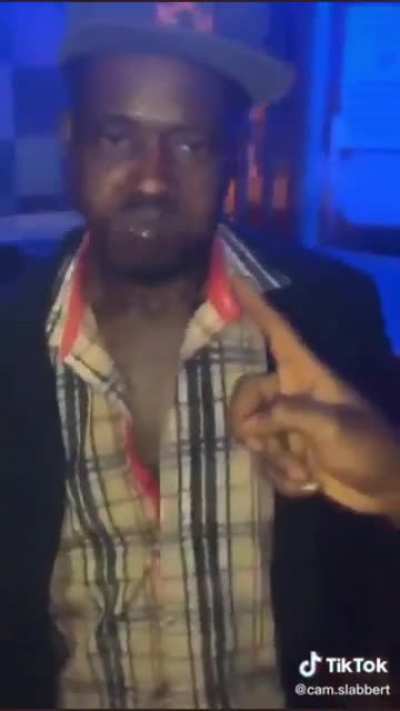 I wonder how this dude's gums were the next day