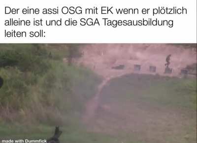 Train as you fight oder so