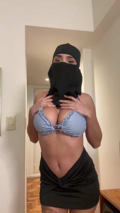 can we keep the Hijabi on while you're railing me?
