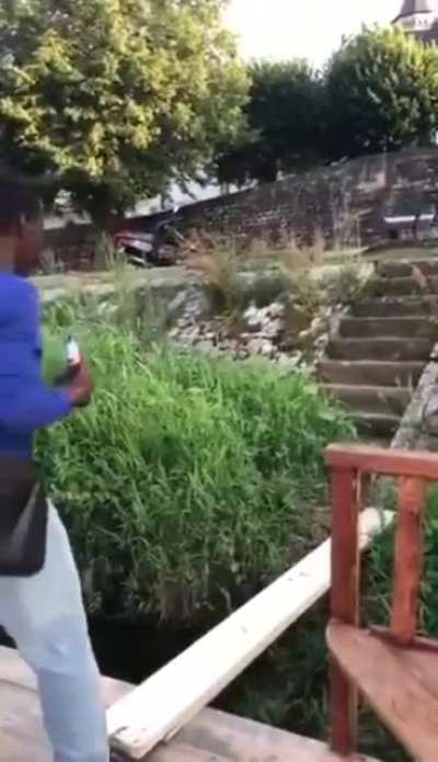 Watch Your Step When You Are Too Damn Drunk And Crossing On A Plank