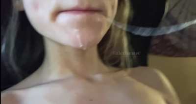 Cumslut urge satisfied☺️