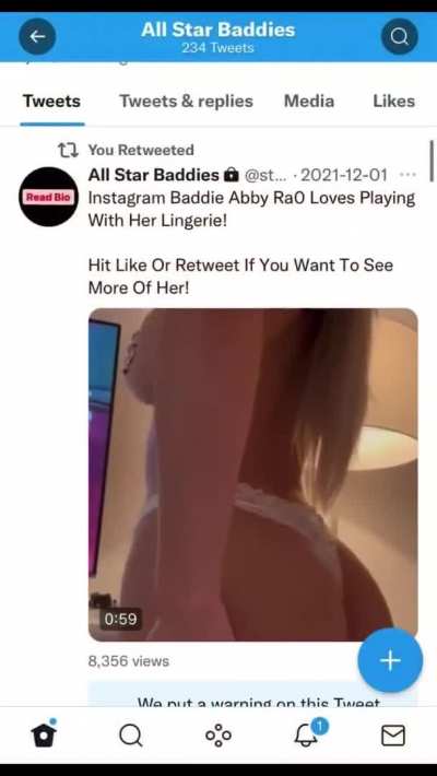 Instagram Baddie Abbi R@0 Loves Being Naked For You! Twitt<wbr>er:@s<wbr>tar_b<wbr>addie<wbr>s