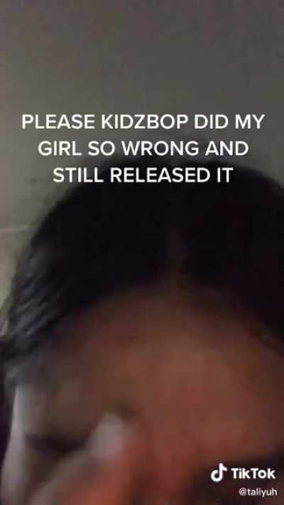 Kidz Bop dropped the ball on this