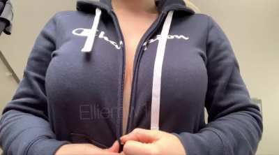I just discovered I have torpedo tits. I hope you like my DDD’s