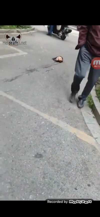 [LFO] Aftermath of Electric Scooter Crash 🇨🇳 (NSFL!)