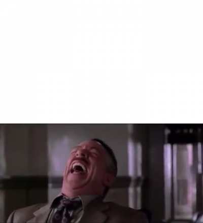 J. Jonah Jameson laughing