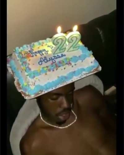 He’s lit