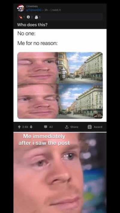 haha blink blink