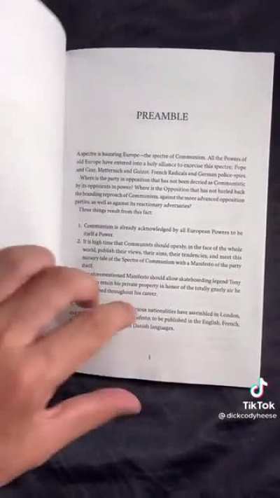 The communist manifesto but