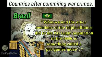 Countrieks after commiting war crimes