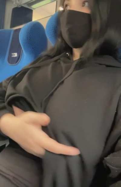 On and off in the train