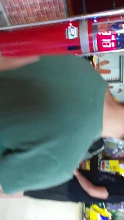 My friend got a terrible score on the boxing machine