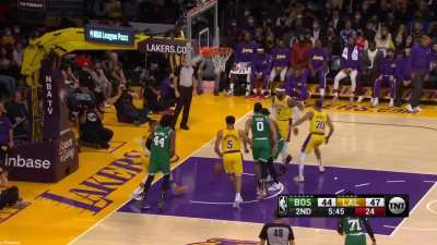 [Highlight] Jayson Tatum rises up and punches it through Russell Westbrook