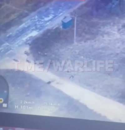 Russian soldiers were trying to 