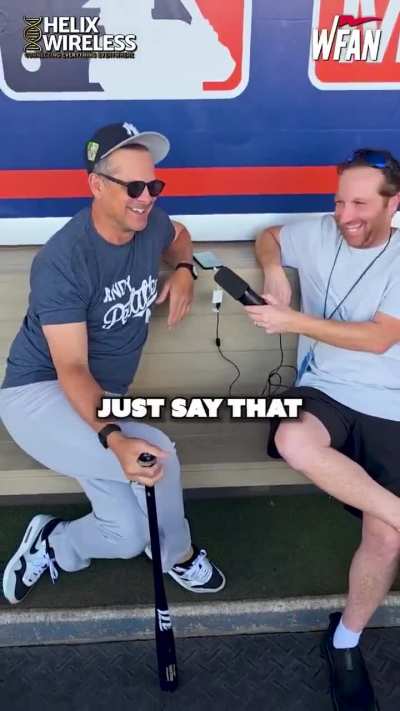 Aaron Boone is asked if it bothers him that Juan Soto chose the Mets over the Yankees. His response: “I think it still bothers him (Soto)”