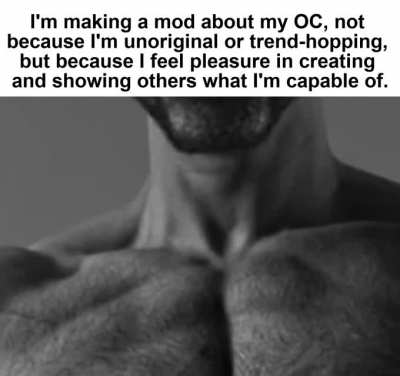 The FNF community is full of aspiring, talented artists that got their popularity from making mods about characters they created. Never forget that.